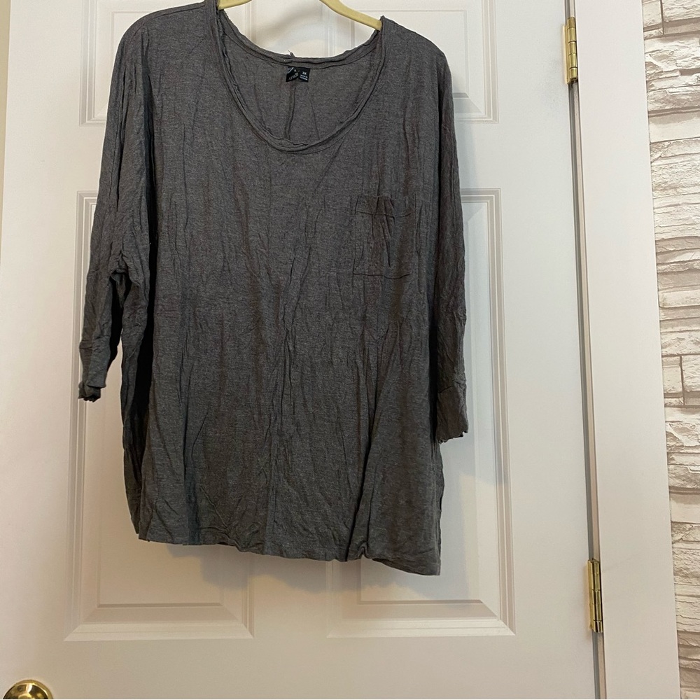 Cynthia Rowley 3/4 sleeve tee - 3x